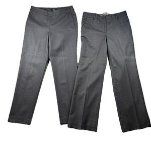 Talbots Women Dress Pants Lot of 2 Heritage Windsor Wool Black Size 4 4P L154